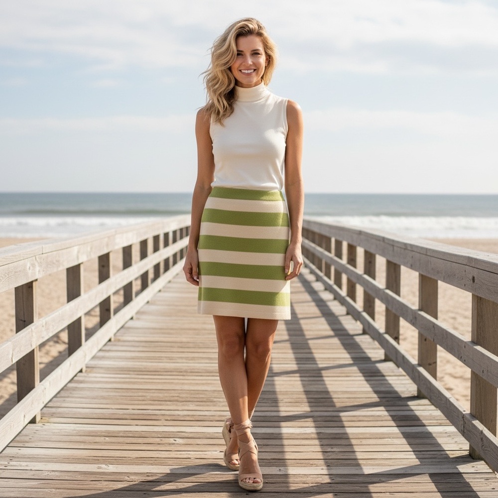 NWT Callahan (REVOLVE) Sweater Knit Skirt‎ Spring Summer Bodycon Resortwear